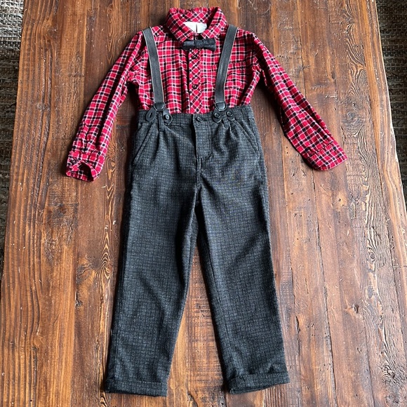 Koala Kids Boys 3T 4-piece Holiday Matching Set - Picture 1 of 16